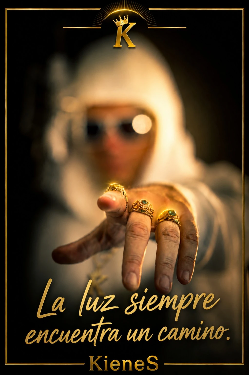 Une main tendue vers la lumière